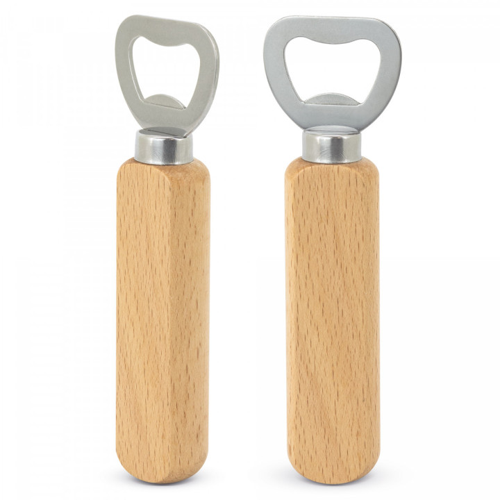 Décapsuleur personnalisé avec poignée en bois
