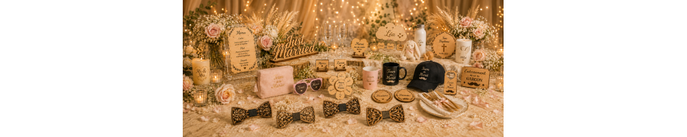 Cadeaux et décorations personnalisés pour événements | PrestaNum